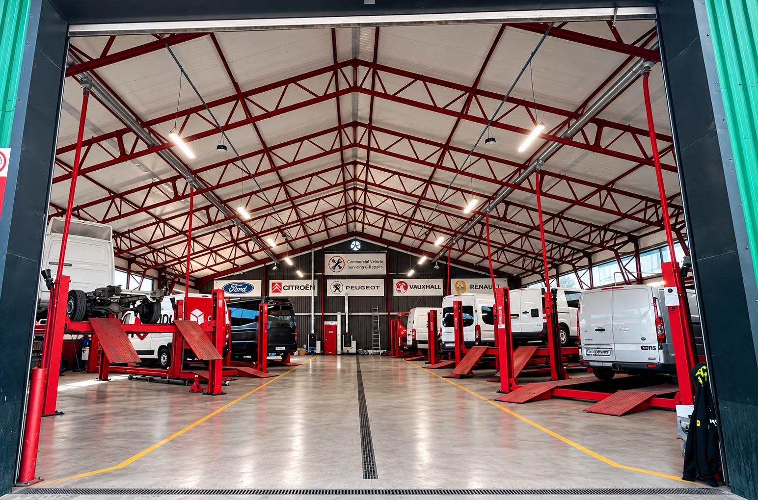 Europevans commercial vehicle workshop