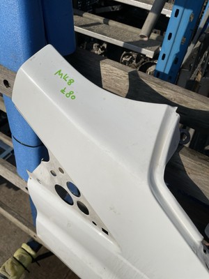 Ford Transit MK8 2015 2024 Wing Fender Right O/S In White - Image 2