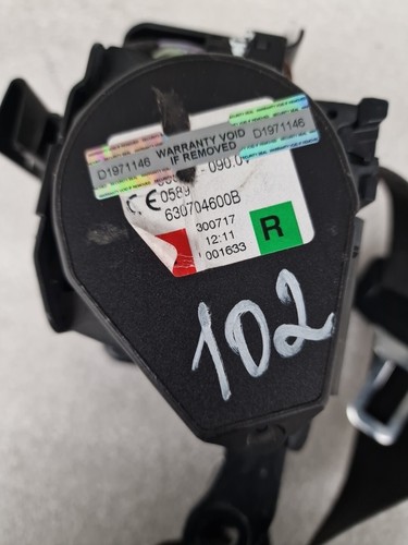 BMW 7-Series G12 (2018) Rear Left/ Right Side Seat Belt 7434181 (102) - Image 9