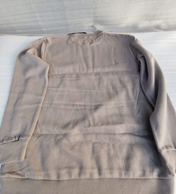Soul Star  Mens Sweater Jumper  Crew Neck Taupe (XL) - Image 6