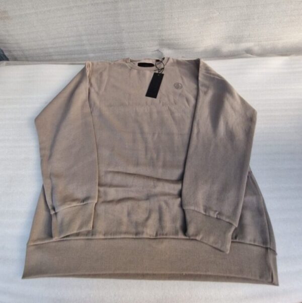 Soul Star  Mens Sweater Jumper  Crew Neck Taupe (XXL)