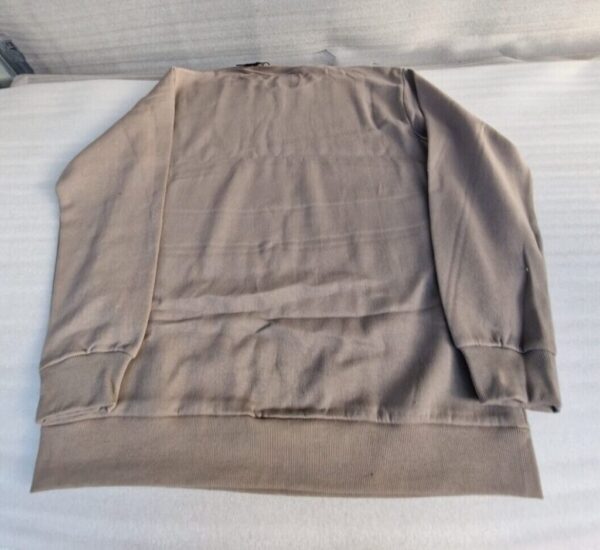 Soul Star  Mens Sweater Jumper  Crew Neck Taupe (XXL) - Image 5