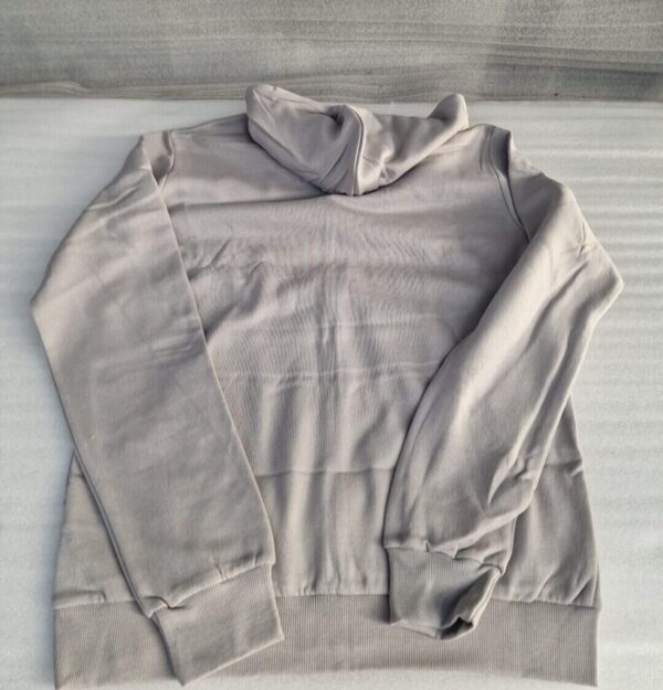 Soul Star  Full Zip Hooded Top Fleece Sweatshirt Hoodie LT Grey (L) - Image 5