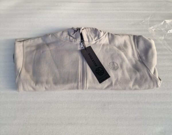 Soul Star  Full Zip Hooded Top Fleece Sweatshirt Hoodie LT Grey (XL) - Image 6