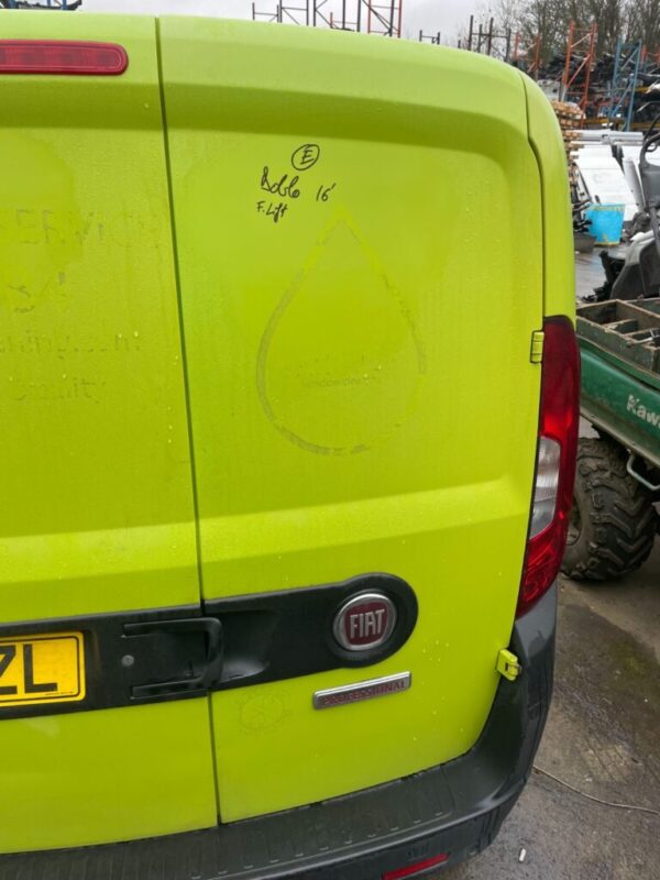 Fiat Doblo 13-On Rear Door Right Side O/S BREAKING