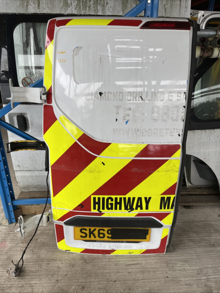 Ford Transit Custom Rear Door Left Side N/S