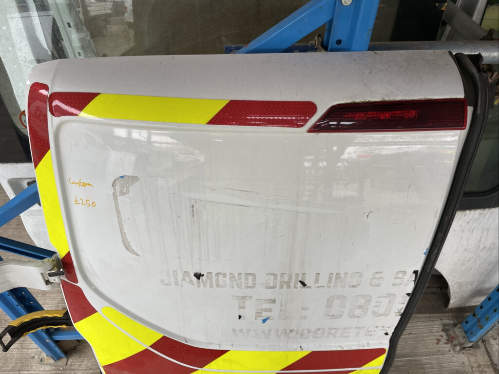 Ford Transit Custom Rear Door Left Side N/S - Image 2