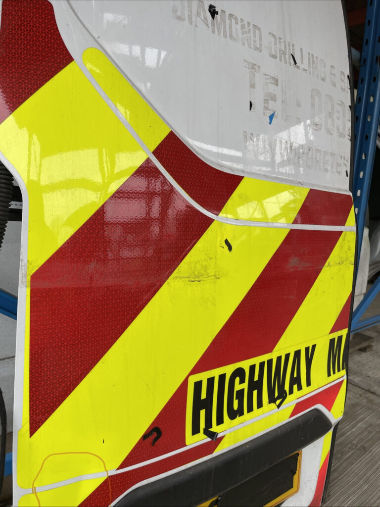 Ford Transit Custom Rear Door Left Side N/S - Image 14