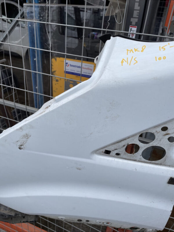 Ford Transit MK8 2015 2024 Wing Fender Left Side N/S In White BREAKING - Image 3