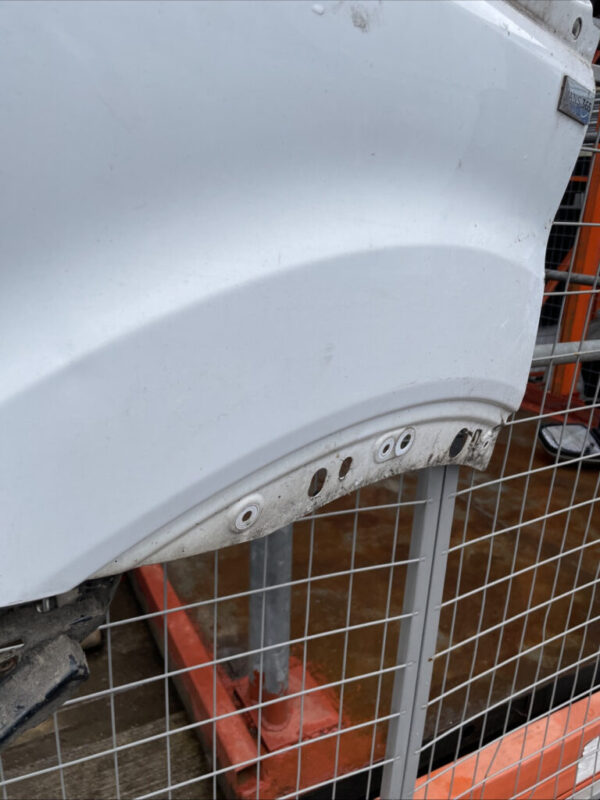Ford Transit MK8 2015 2024 Wing Fender Left Side N/S In White BREAKING - Image 8