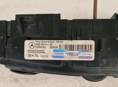 Mercedes Sprinter/Crafter Heater Climate Control Panel A9068300485 (33) - Image 11