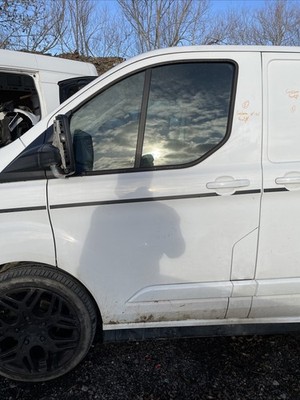 Ford Transit CUSTOM 2018 2023 Front Door Left Side N/S BREAKING - Image 2
