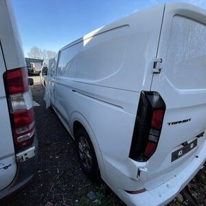 Ford Transit CUSTOM 2024 2025 New Shape SWB Side Loading Door Sliding Door White