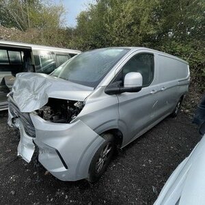 Ford Transit Custom 2025 LWB New Shape Side Loading Door Sliding Door In Silver