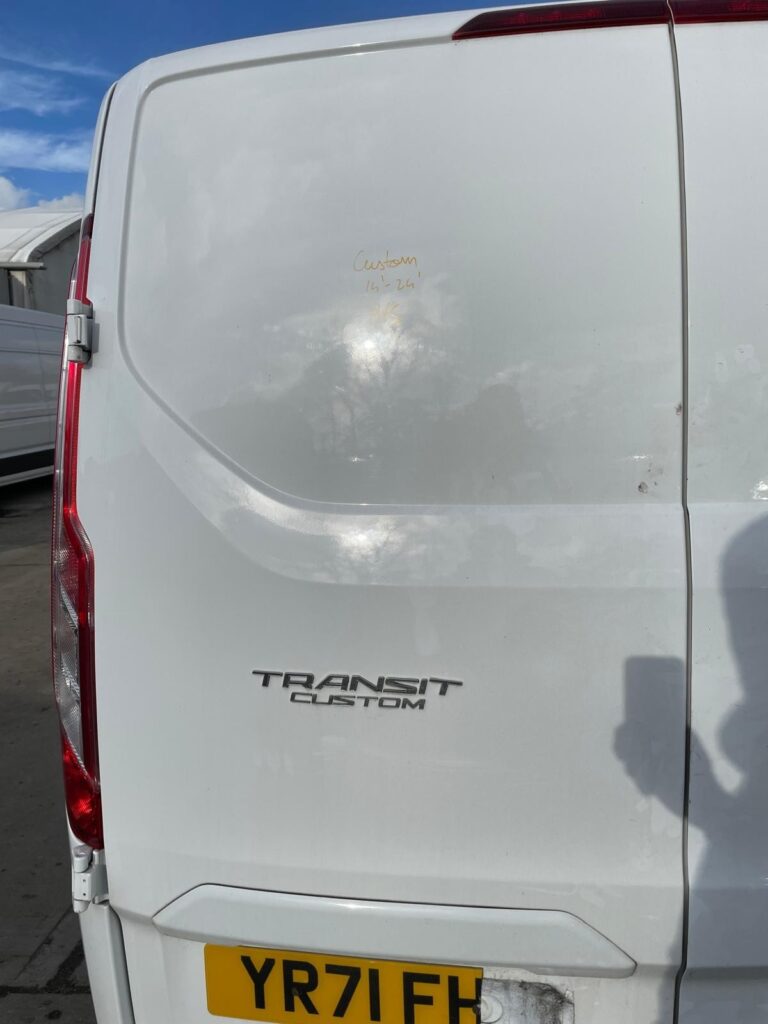 Ford Transit CUSTOM 2014 2024 Rear Door Left Side N/S In White BREAKING - Image 11