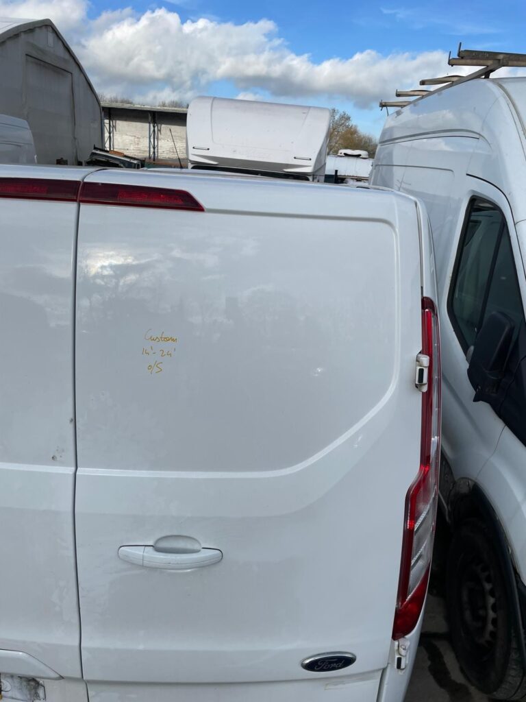Ford Transit CUSTOM 2014 2024 Rear Door Right Side O/S In White BREAKING - Image 2