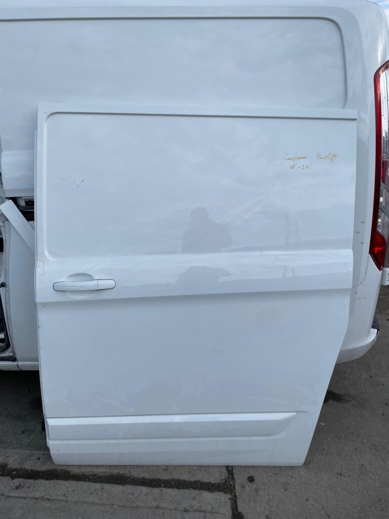 Ford Transit CUSTOM 2018 2024 Facelift Side Loading Door Sliding Door White - Image 2
