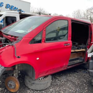 Mercedes Vito W447 2015 2024 Front Door Left Side N/S In Red BREAKING