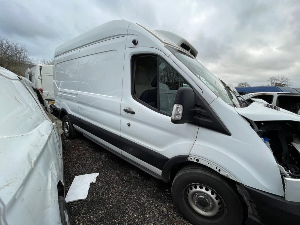 Ford Transit MK8 2015 2023 Front Door Right Side O/S In White BREAKING NO MIRROR