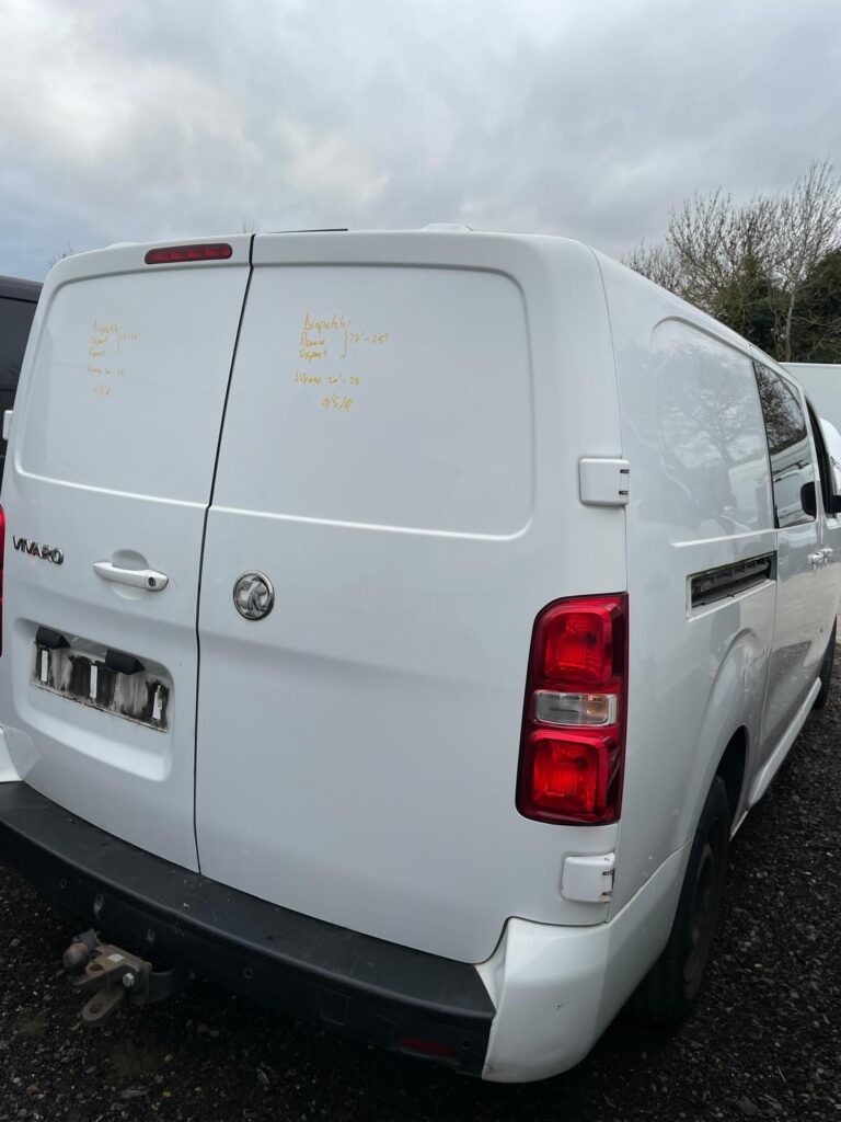 Citroen Dispatch Expert Proace Vivaro 2017 2025 Rear Door Right Side O/S White