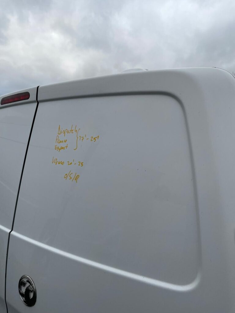 Citroen Dispatch Expert Proace Vivaro 2017 2025 Rear Door Right Side O/S White - Image 5