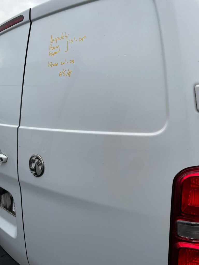 Citroen Dispatch Expert Proace Vivaro 2017 2025 Rear Door Right Side O/S White - Image 6