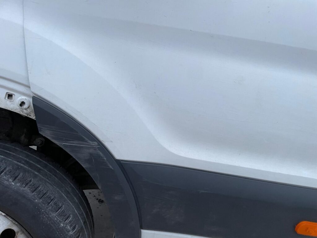 Ford Transit MK8 2015 2024 Front Door Left Side N/S In White NO MIRROR BREAKING - Image 5