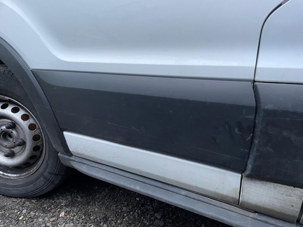 Ford Transit MK8 2015 2024 Front Door Left Side N/S In White NO MIRROR BREAKING - Image 9