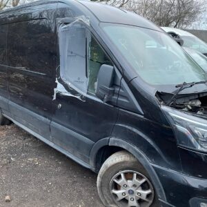 Ford Transit MK8 2015 2024 Front Door Right Side O/S In Black NO MIRROR BREAKING