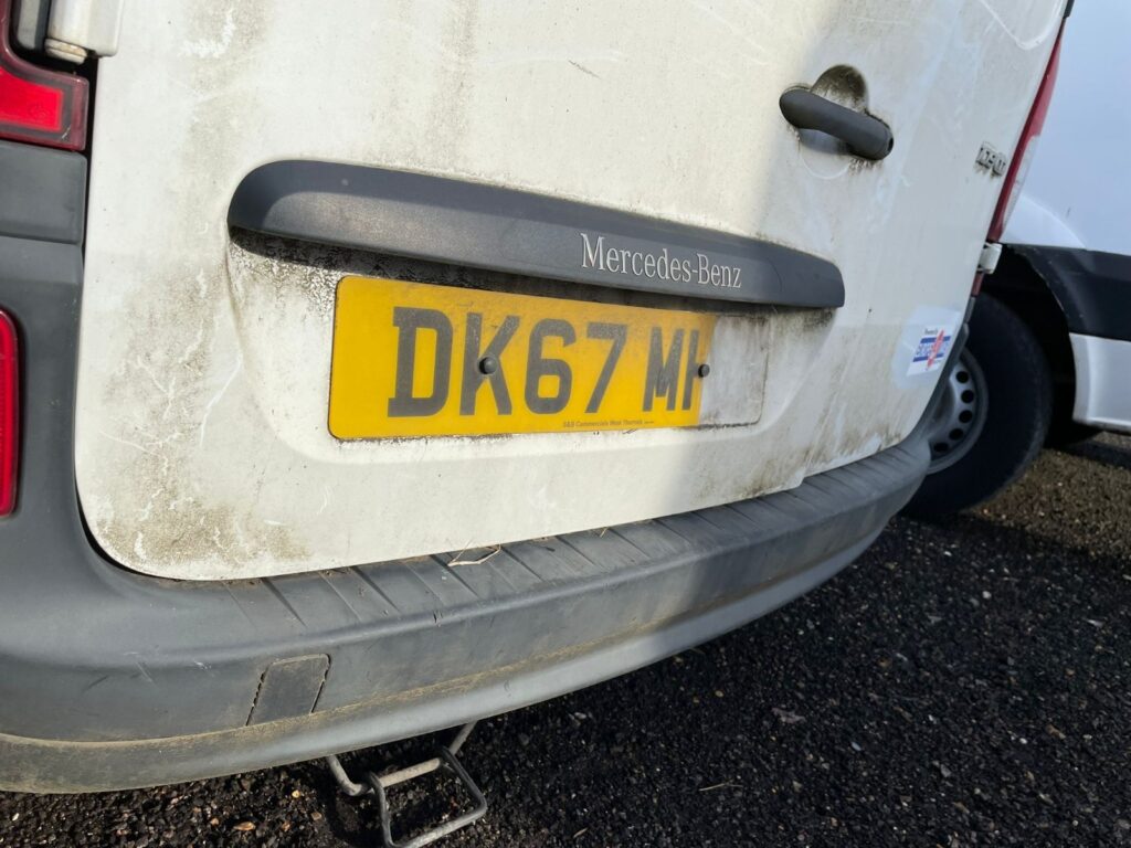 Mercedes Citan Renault Kangoo 2014 2021 Rear Door Left Side N/S White BREAKING - Image 6