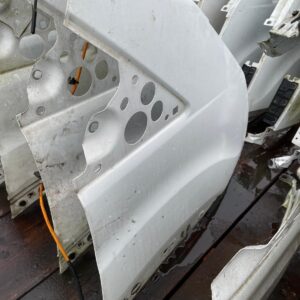 Ford Transit MK8 2015 2025 Wing Fender Right Side O/S In White BREAKING STOCK