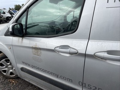 Ford Transit COURIER 2014 23 Front Door Left N/S In Silver No MIRROR - Image 8