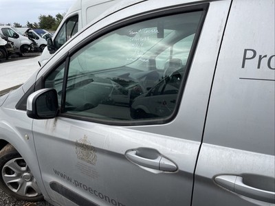 Ford Transit COURIER 2014 23 Front Door Left N/S In Silver No MIRROR - Image 9