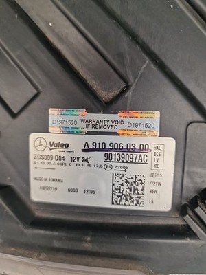 Mercedes Sprinter 2018-ON Right Side Headlight A9109060300 (45) Scratches - Image 15