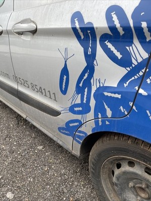 Ford Transit COURIER 2014 2023 Side Loading Sliding Door Left N/S In Silver - Image 14