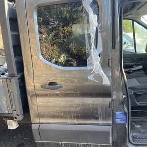 Ford Transit MK8 2015 2025 Crew Cab Double Cab Rear Door Right Side O/S Grey