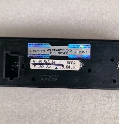 MERCEDES BENZ VITO VIANO FRONT PASSENGER ELECTRIC WINDOW SWITCH A6395451413 (6) - Image 9