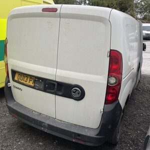 Vauxhall Combo 2011 2018 Rear Door Right O/S In White BREAKING