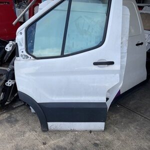Ford Transit MK8 2015 2025 Front Door Left Side N/S In White BREAKING