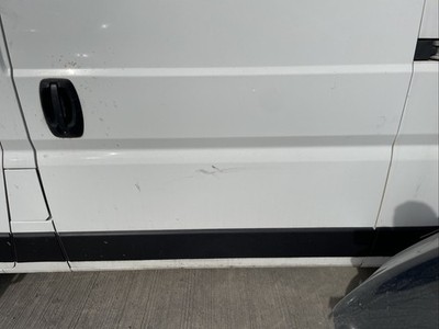 Peugoet Boxer Relay Ducato 2010 2024 Side Loading Sliding Door Left In White - Image 6