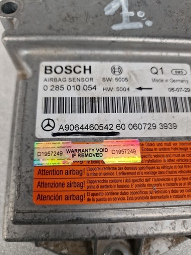 MERCEDES SPRINTER AlRBAG CONTROL MODULE A9064460542 (1) - Image 2