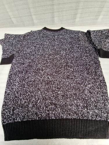 Soul Star Mens Winter Knitted Jumper Black (XL) - Image 6