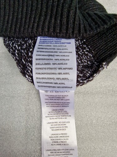 Soul Star Mens Winter Knitted Jumper Black (XL) - Image 7