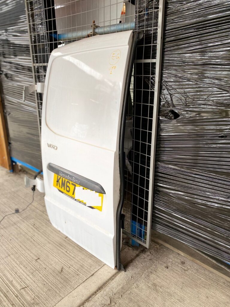 Mercedes Vito V Class W447 2015 2024 Rear Door Left N/S In White BREAKING
