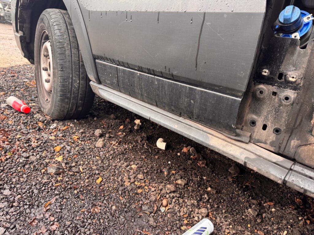 Ford Transit MK8 2015 2023 Front Door Left Side N/S Black BREAKING - Image 7