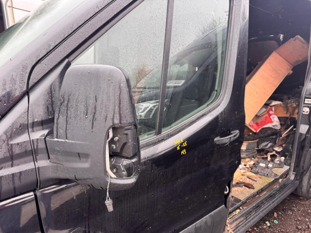 Ford Transit MK8 2015 2023 Front Door Left Side N/S Black BREAKING - Image 10