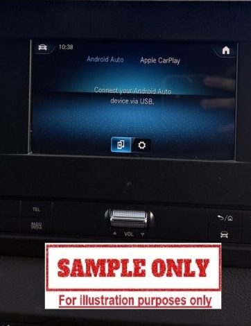 Mercedes Benz Sprinter W907 W910 2018 2024 Sat Nav Small Display