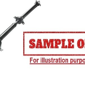 Mercedes Benz Sprinter W906 2007 2018 3 Pieces Propshaft