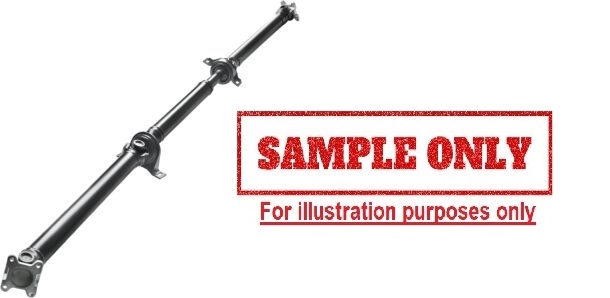 Mercedes Benz Sprinter W906 2007 2018 3 Pieces Propshaft