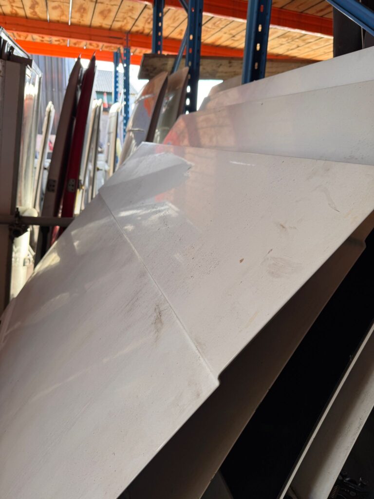 Ford Transit MK7 2007 2014 High Top Roof Side Loading Door In White - Image 3